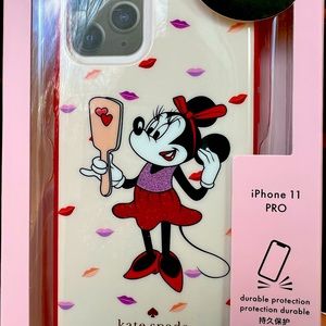 Minnie Mouse iPhone 11 Pro phone case by Kate Spade.